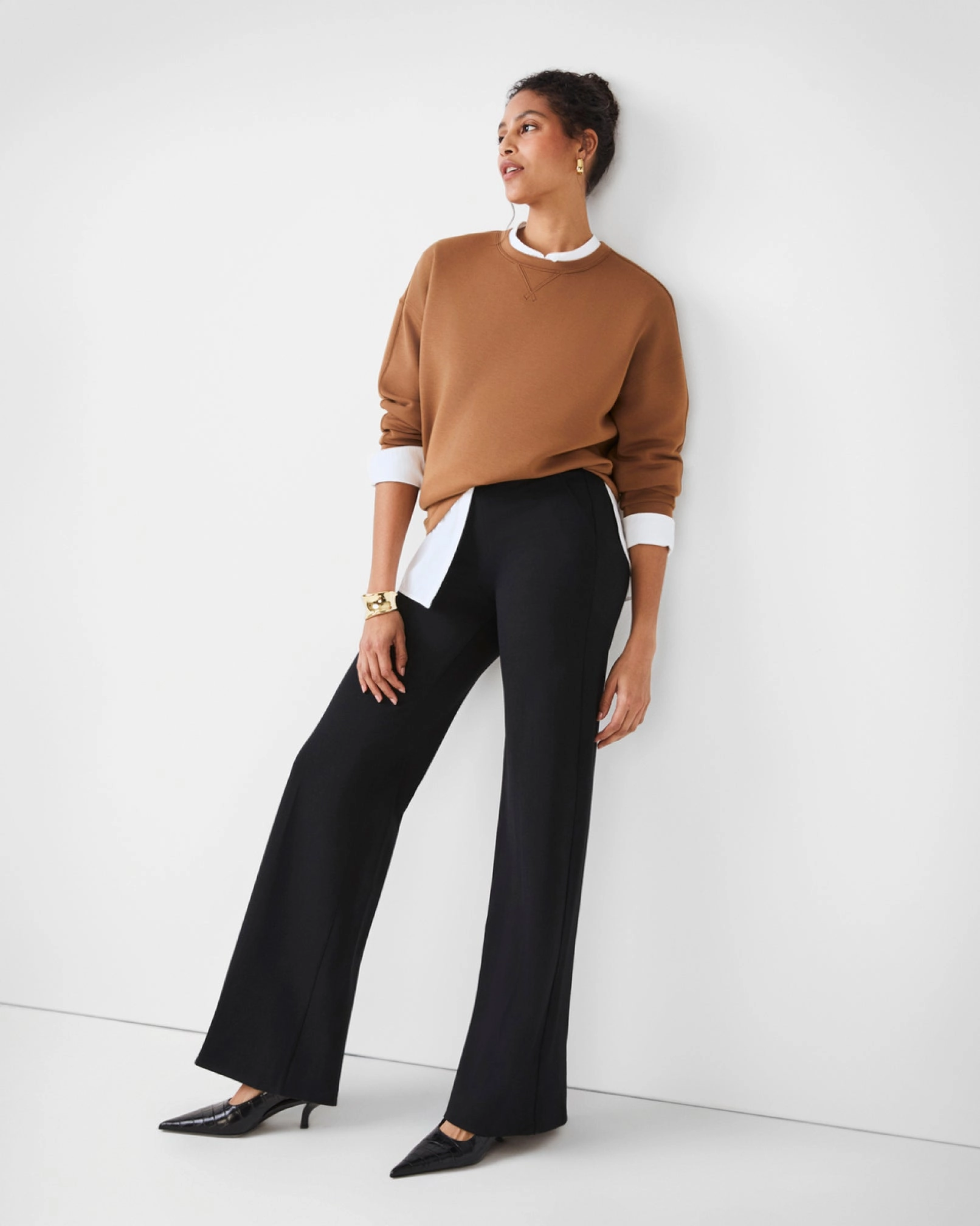 SPANXsupersmooth™ PerfectFit Ponte Wide Leg Pant