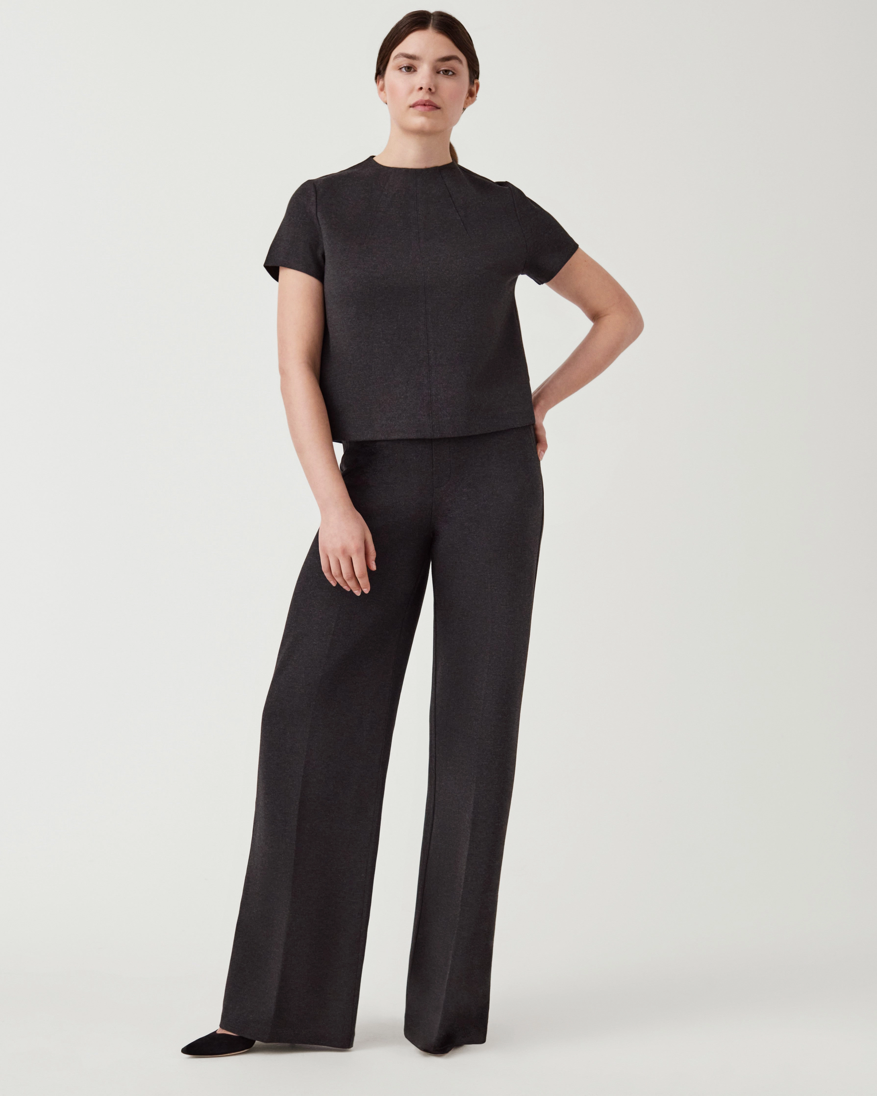 SPANXsupersmooth™ PerfectFit Ponte Wide Leg Pant