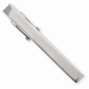 Stainless Steel Polished Tie Clip
