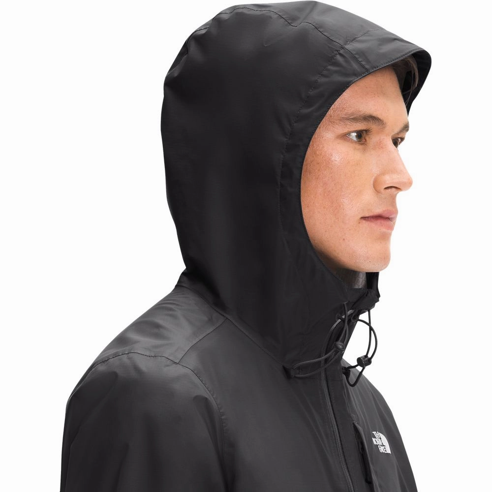 The North Face NF0A7QAW Alta Vista Jacket for Men - TNF Black - Large - Waterproof & Windproof