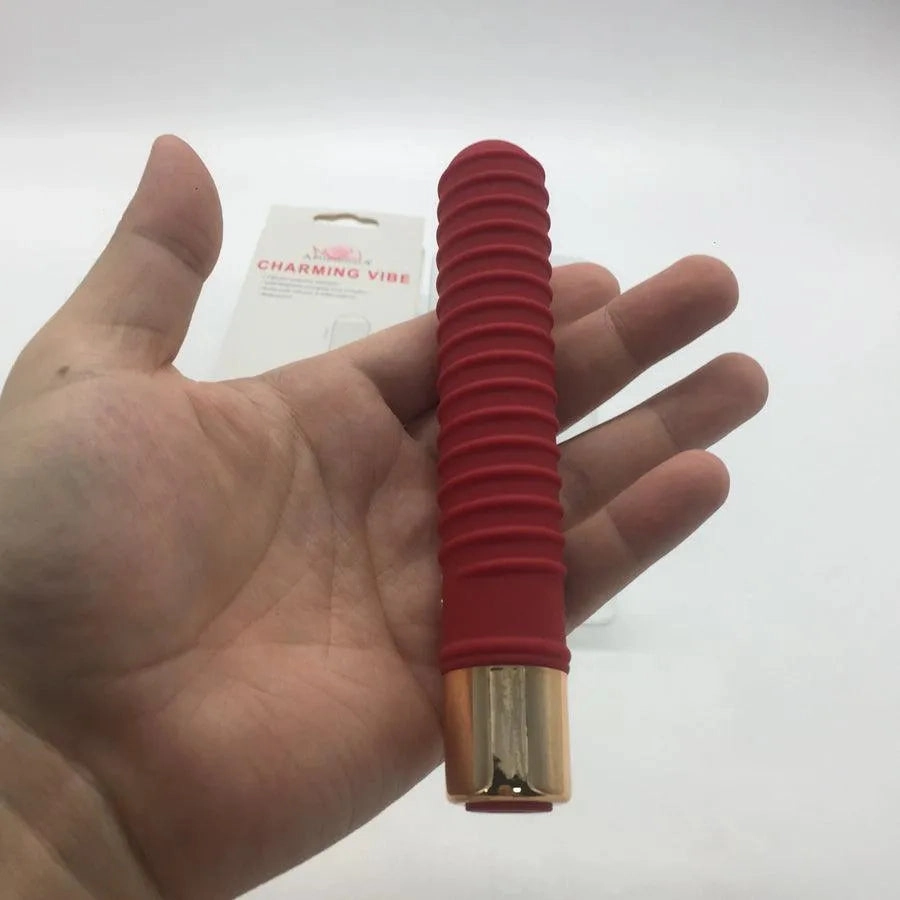 Thread Silicone Bullet Vibrator for Women