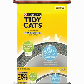Tidy Cats Glade Tough Odor Solutions Clay Cat Litter