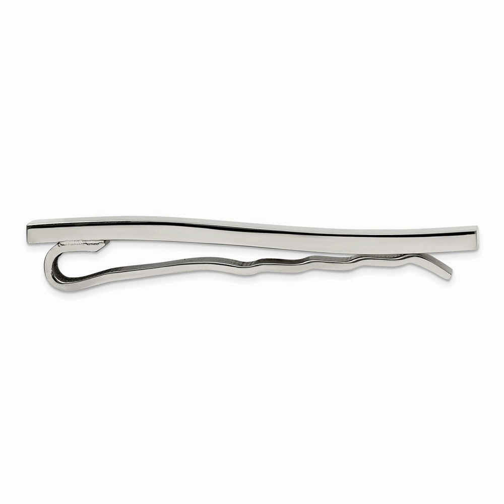 Titanium Polished Tie Bar