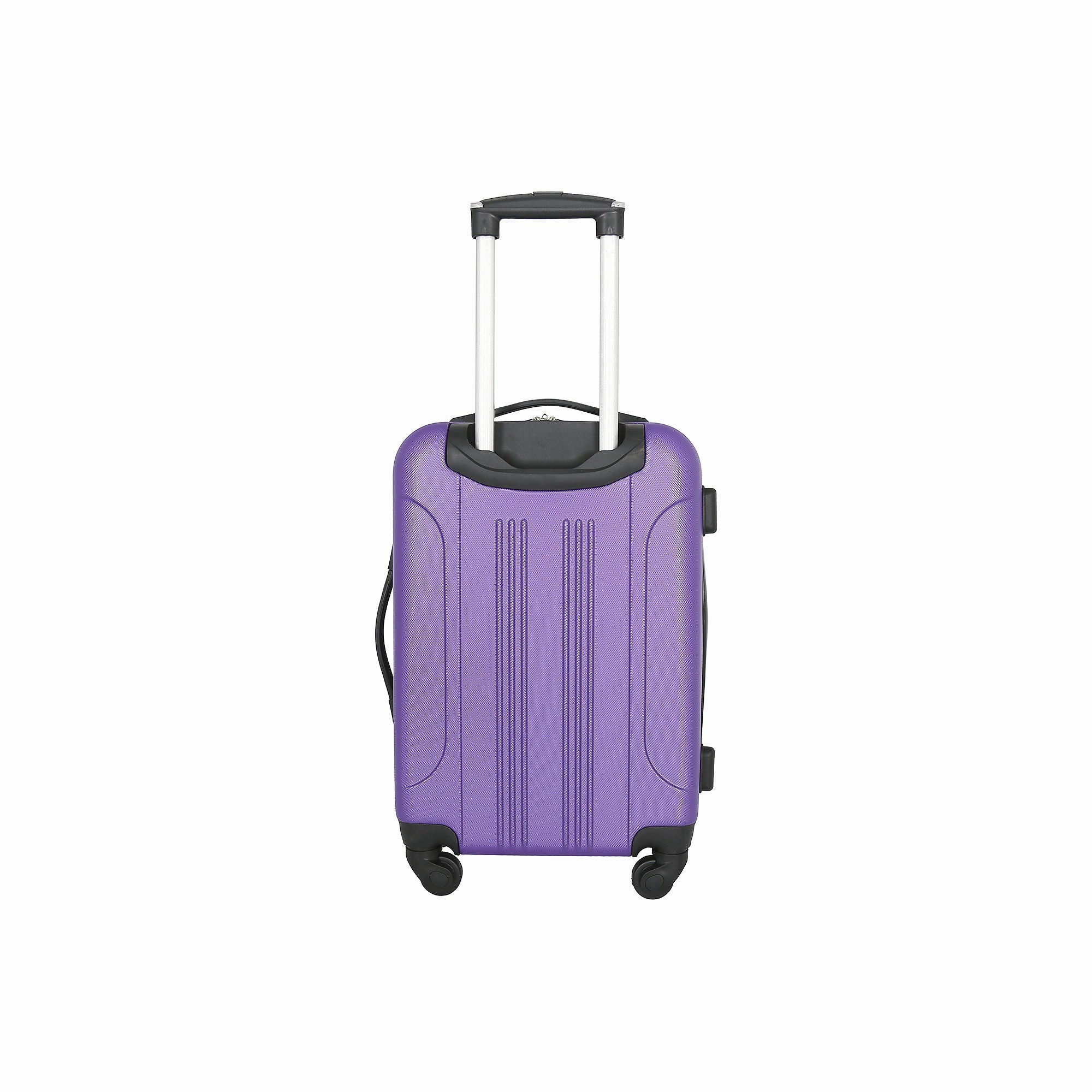 Travelers Club Chicago 20 Inch Hardside Lightweight Luggage - PURPLE ONE SIZE