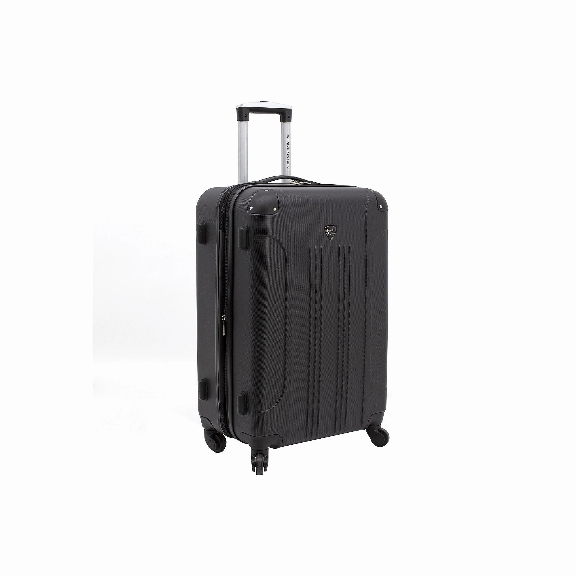 Travelers Club Chicago 28" Hardside Expandable Lightweight Luggage - BLACK ONE SIZE