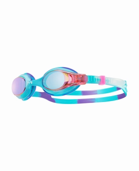 TYR Swimple Tie Dye Kids' Mirrored Goggles