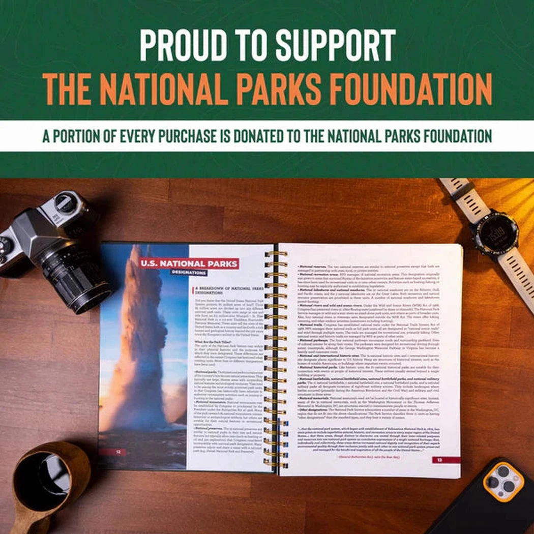 Wanderstate National Parks Bucket List Adventure Guide & Journal