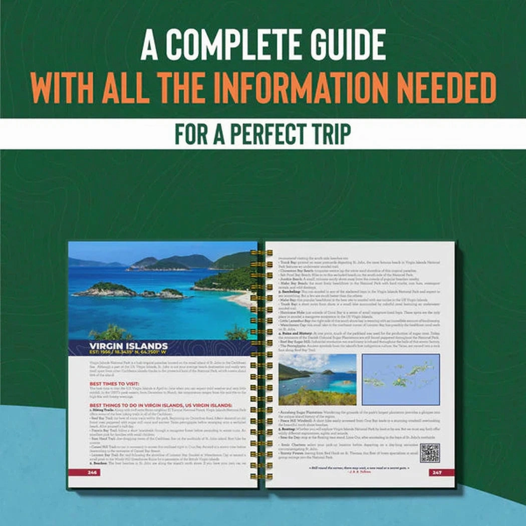 Wanderstate National Parks Bucket List Adventure Guide & Journal