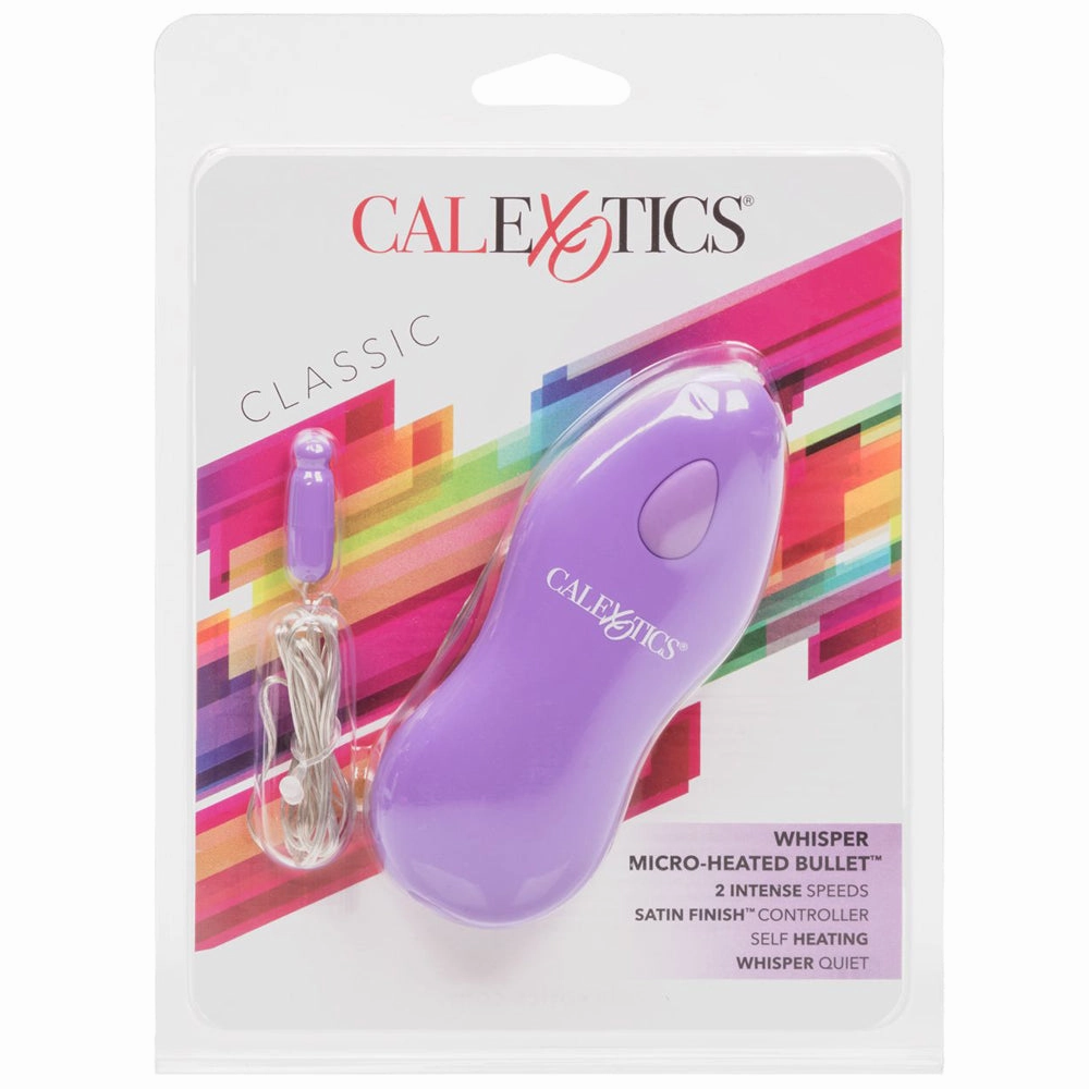 Whisper-Quiet Micro-Heated Bullet Vibrator