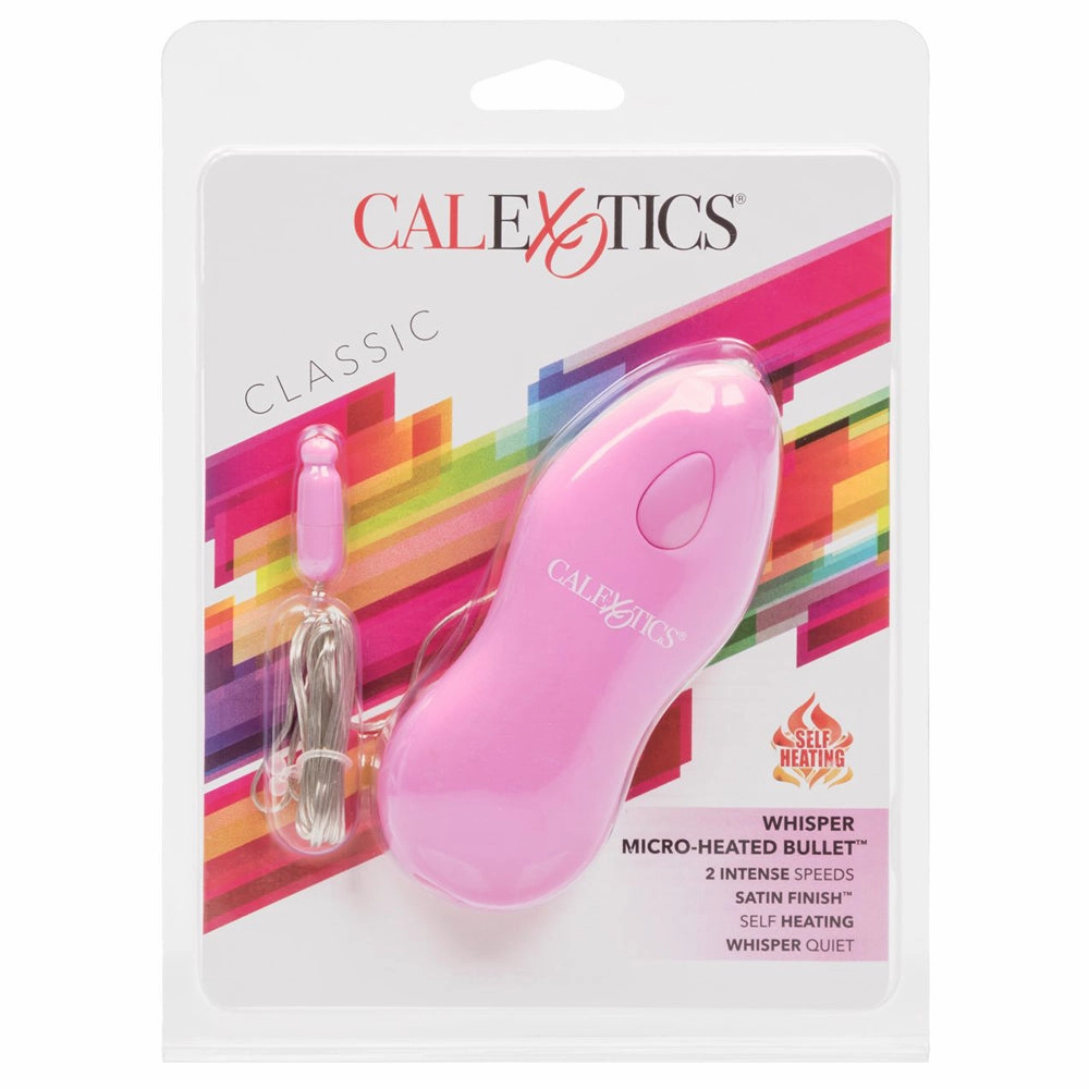 Whisper-Quiet Micro-Heated Bullet Vibrator