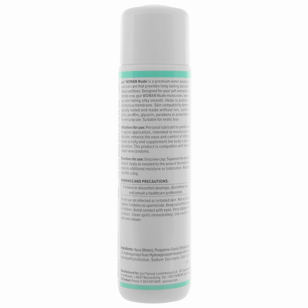 Woman Glycerin Free Water Based Lube in 3.4oz/100ml