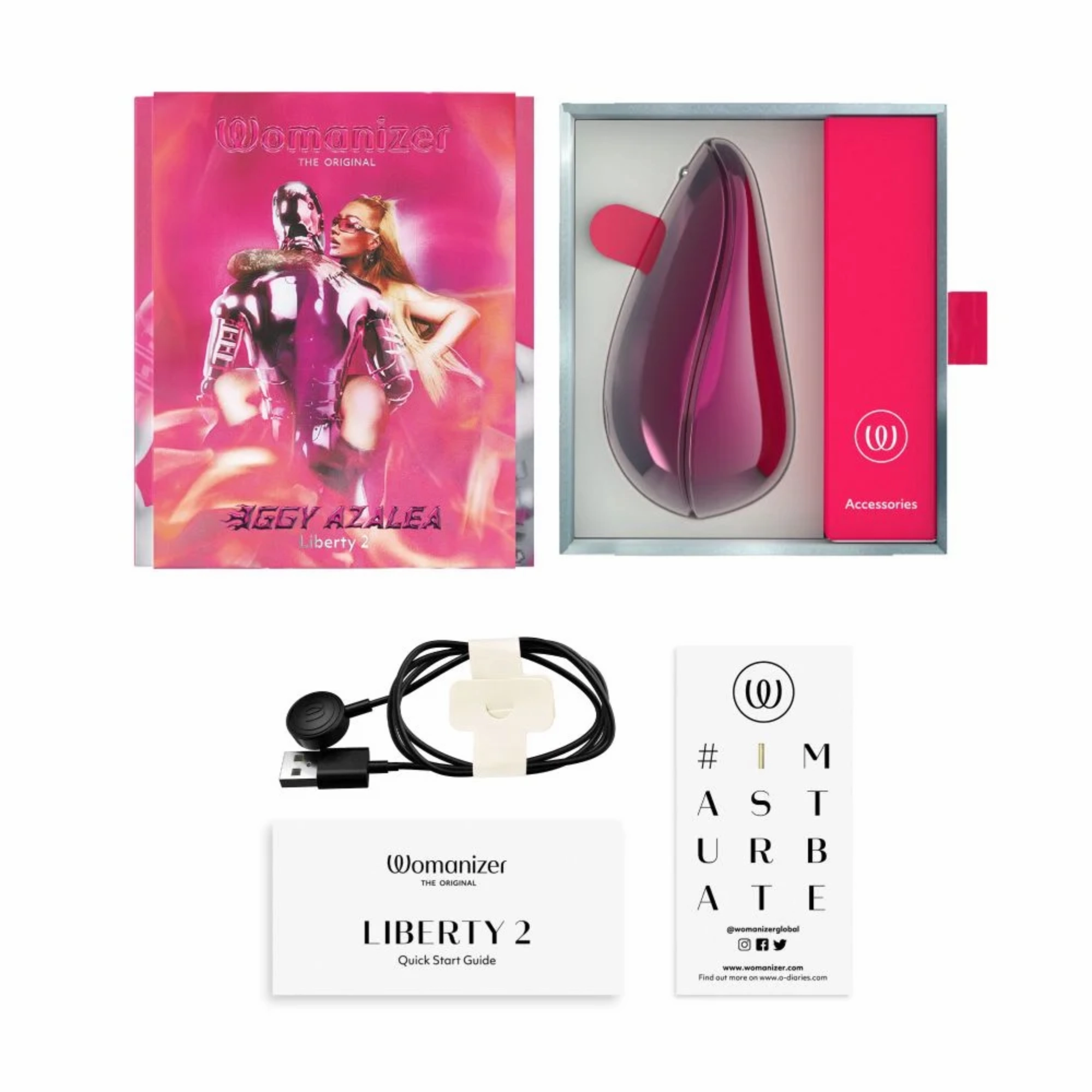 Womanizer Iggy Azalea Liberty 2 Air Pulse Stimulator