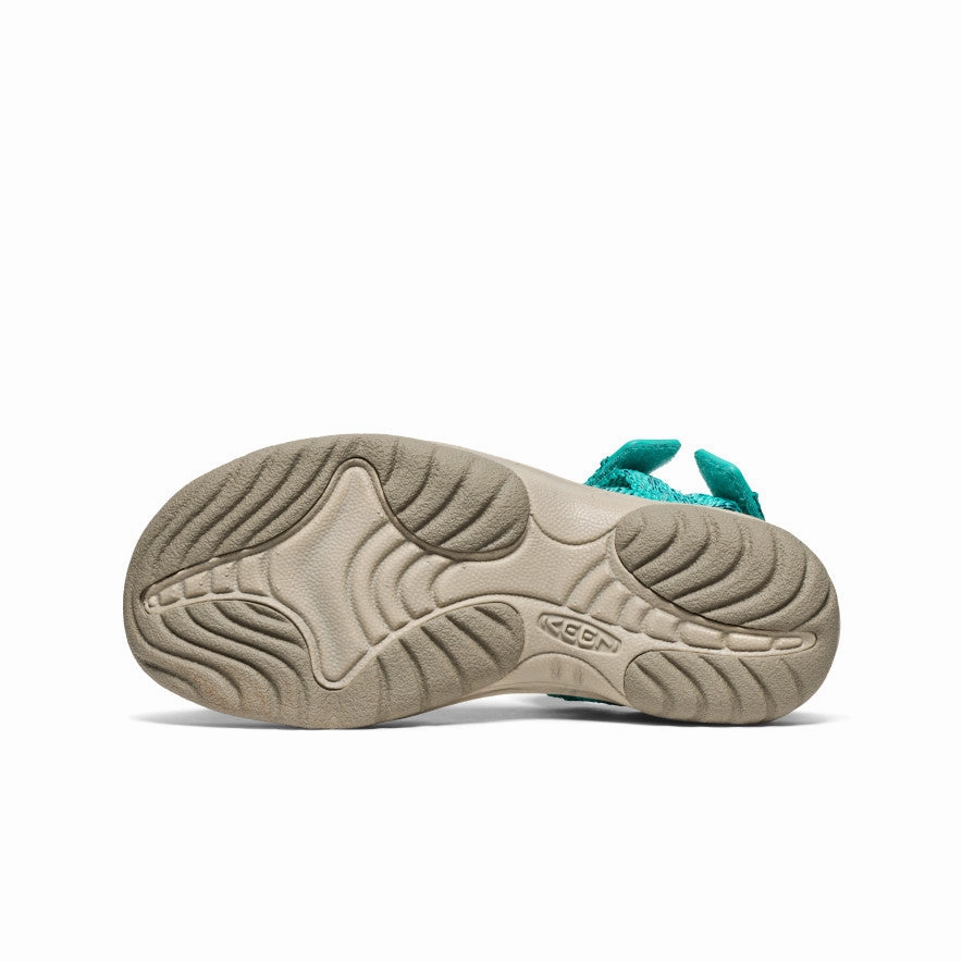 Women's Bali Strap Sandal  |  Bright Aqua