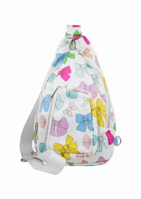 Women's Coquette Bows Sling Bag In Multi