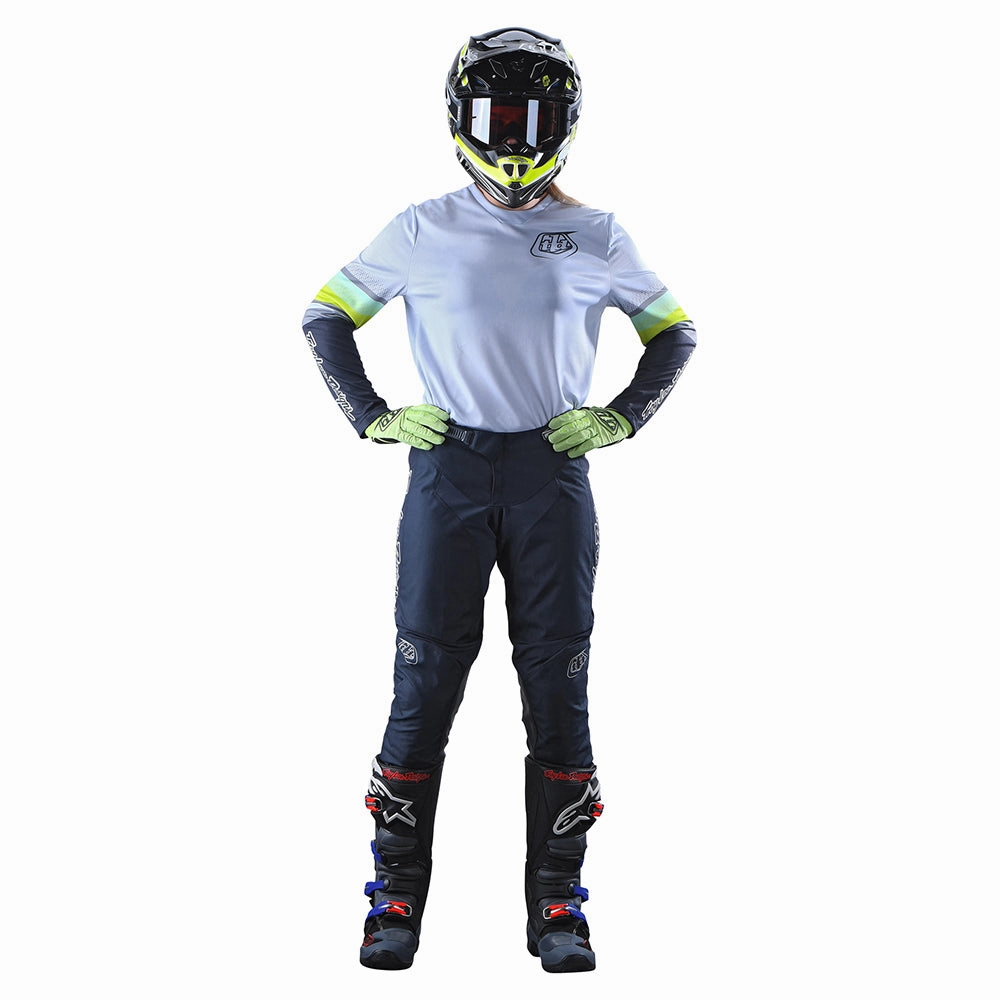 Womens GP Jersey Warped White