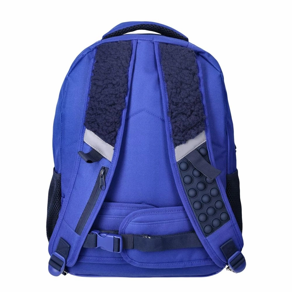 Wonder Nation Sensory Unisex 17" Backpack Blue Day, Reflex Blue