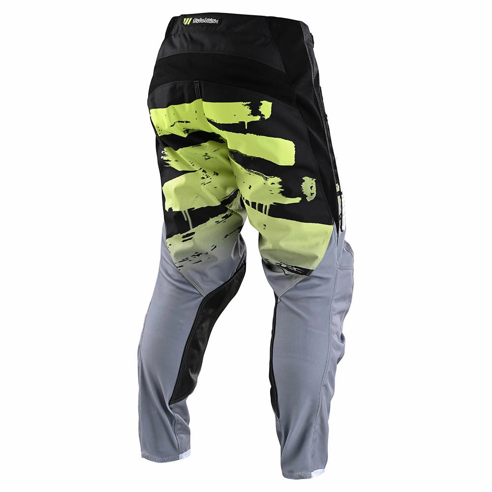 Youth GP Pant Brushed Black / Glo Green