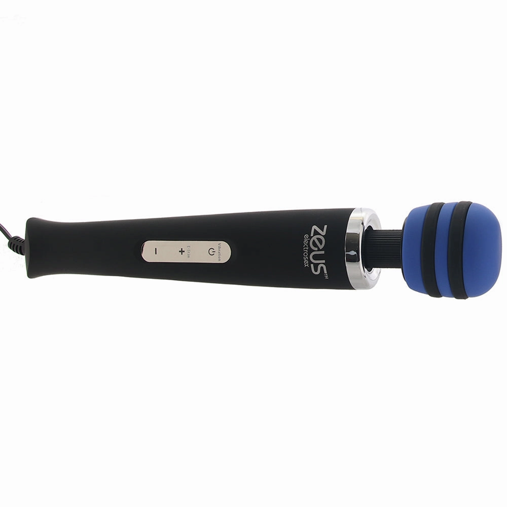 Zeus Blue Arc Plug In E-Stim Vibrating Wand