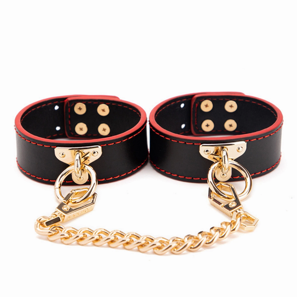 ZYL Petite Faux Leather Push-Stud Ankle Cuffs